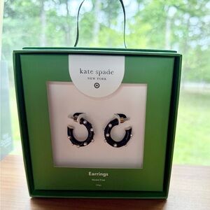 Kate Spade x Target Pearl Polka Dot Hoop Earrings